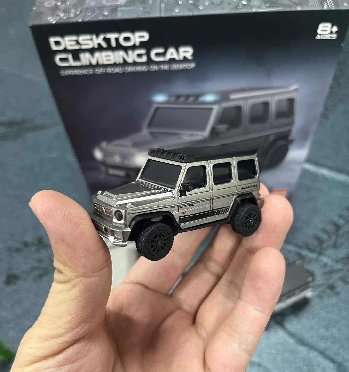 Remote Control Toys - Voiture télécommandée d'escalade 1:64, mini véhicule