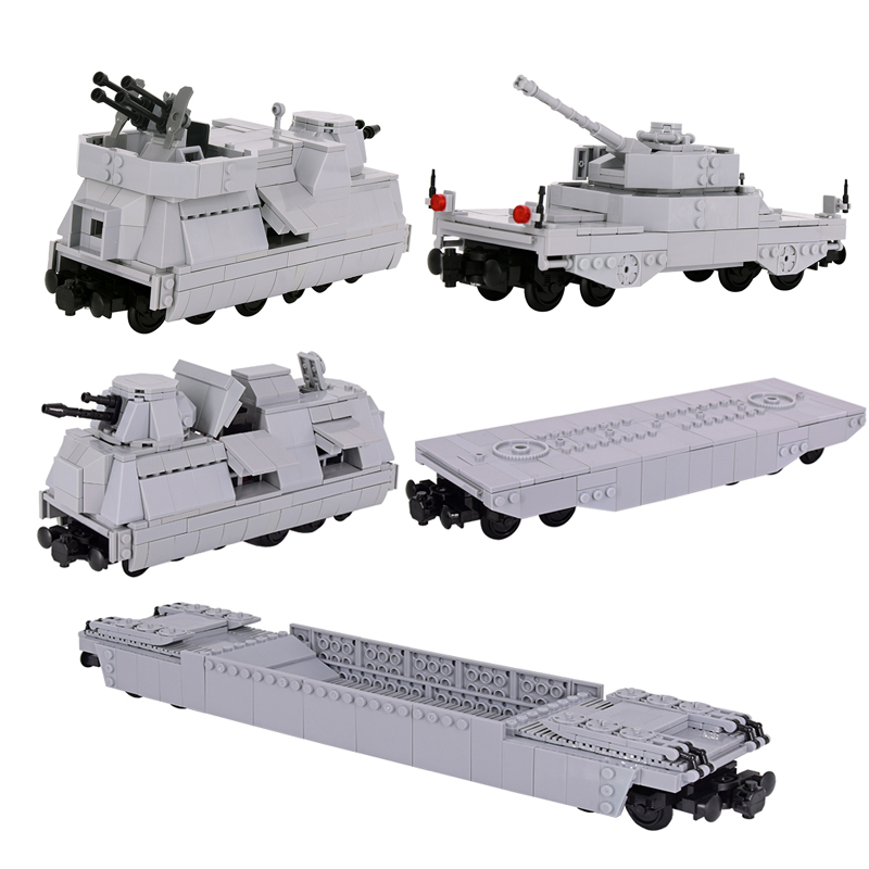 Lego Compatible Military Tank - MOC City – destructeur de char