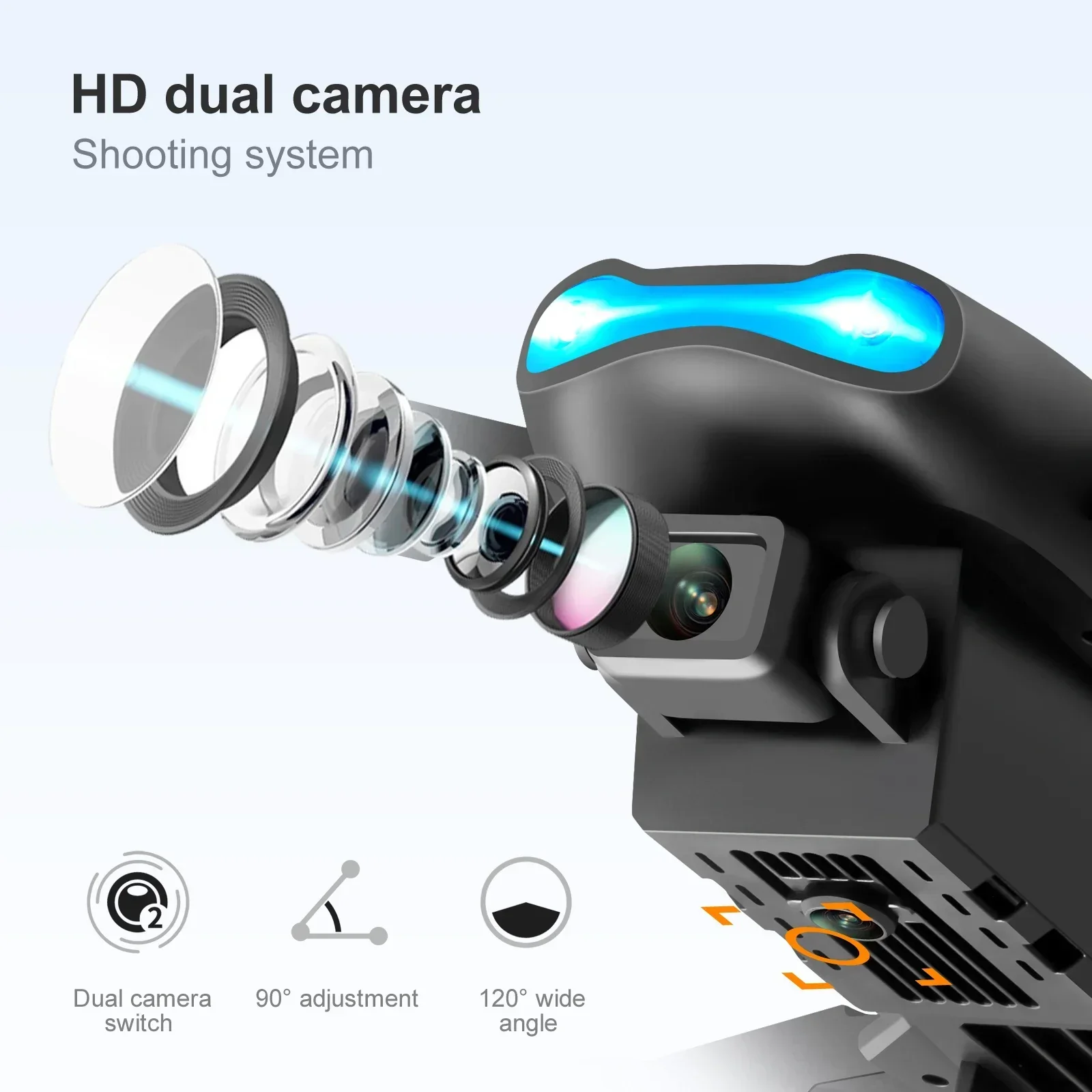 Drone pliable E99 K3 Pro 4K, d - Fpv Brushless Rc Drone 4K avis et prix