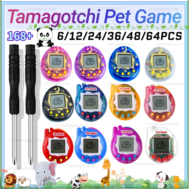 64-6PCS Porte-clés virtuel Tam - Tamagotchi Electronic Pet Virtual avis et prix