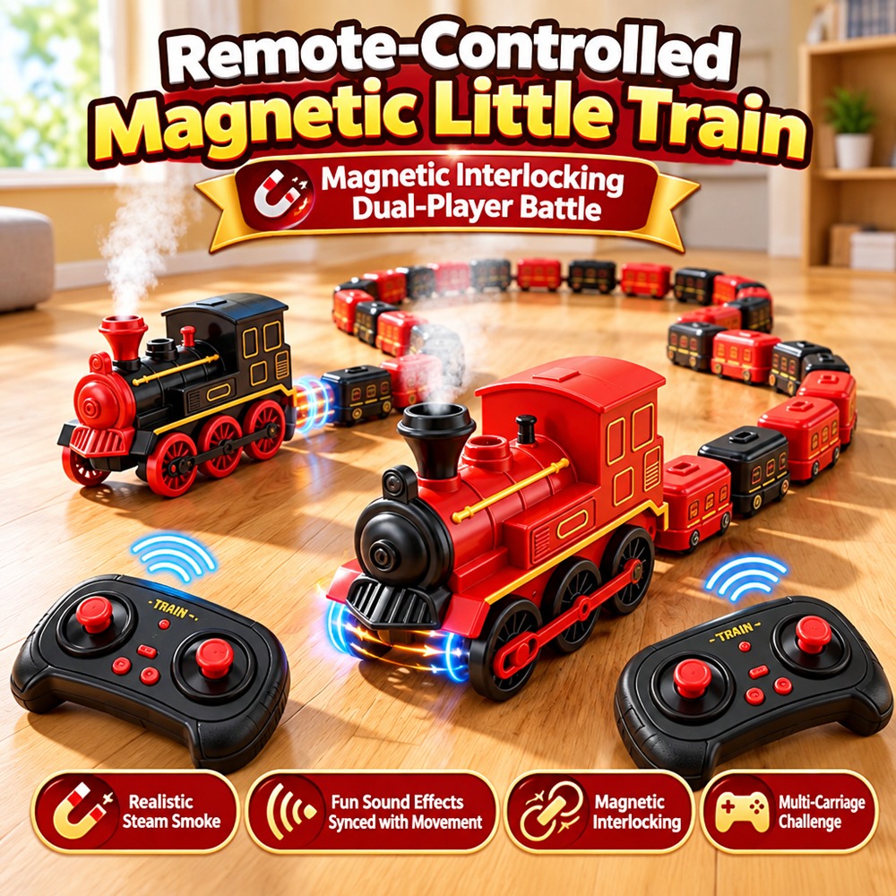 Train magnétique télécommandé, - Remote Control Toys avis et prix
