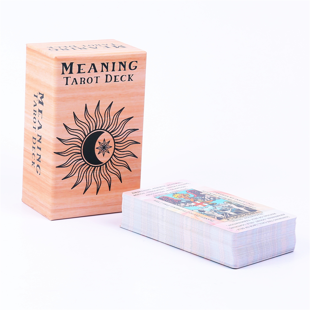 Jeu de cartes de tarot 12x7cm  - Tarot Cards Deck With Guidebook avis et prix