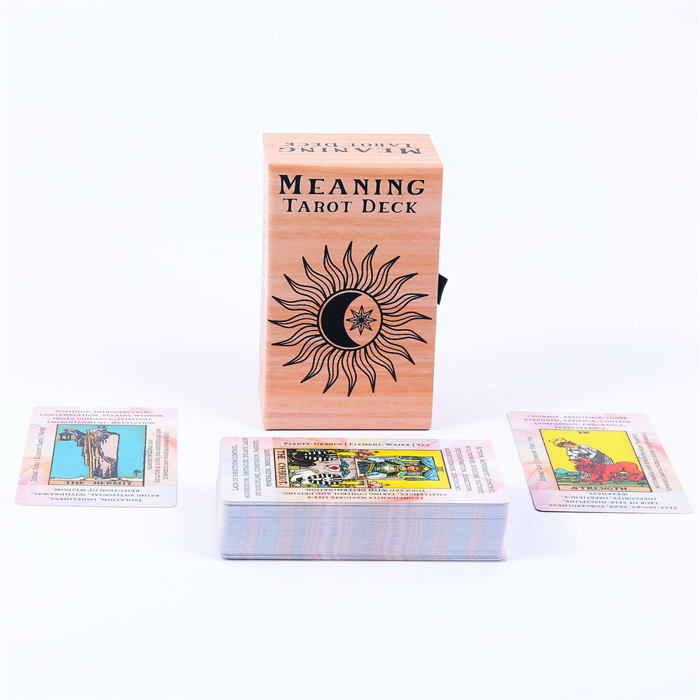 Jeu de cartes de tarot 12x7cm  - Tarot Cards Deck With Guidebook avis et prix