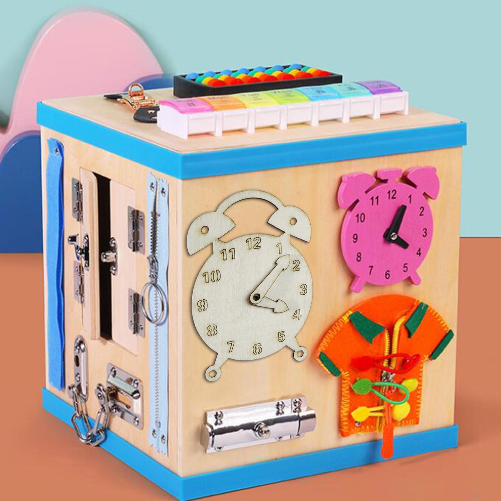 Kit de jouets éducatifs DIY Mo - Montessori Wooden Busy Board Toddler avis et prix